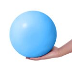 Fresion Gymnastikball Pilates Ball Kleine Übung Ball, 25cm Dicker Anti-Burst, Softball, Weich, Fitness Ball für Yoga,Heim, Büro,Sitzball, Blau