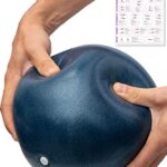 beneyu ® Rutschfester & Superleichter Soft Pilates Ball - Gymnastikball Klein - 23cm +Übungen