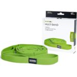 BLACKROLL® Multi Band (270 cm), Gymnastikband mit 2,6 kg Widerstandskraft für ganzheitliches Training, Widerstandsband aus hautfreundlichen Textilien, waschbares Fitnessband, Made in Germany, Grün