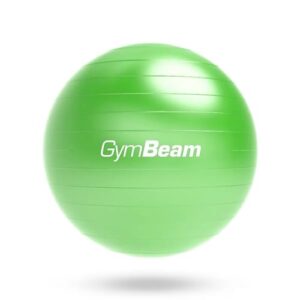 GymBeam Gymnastikball 85 cm - Inkl. Pumpe, verbessert Stabilität und Körperkontrolle, lindert Rückenschmerzen, geeignet für Kräftigungsübungen und Prävention von Rückenschmerzen, Sitzball (Green)