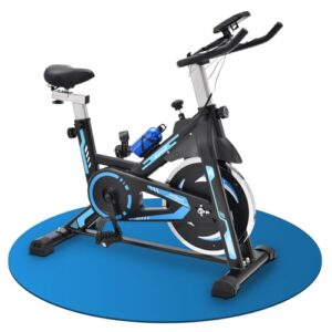 ArtSport Heimtrainer Fahrrad RapidPace mit 10 kg Schwungrad - Hometrainer inkl. Riemenantrieb & stufenloser Widerstand - Speedbike mit LCD Display