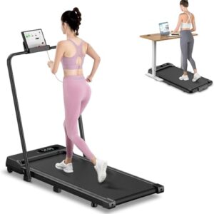 Dskeuzeew Walking Pad Klappbar 2.5 PS, Laufband für Zuhause und Büro, Ultra leise