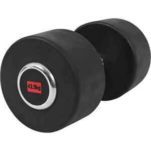 GORILLA SPORTS® Kurzhanteln - Einzeln / 2er Set, Gewichte von 2,5 bis 50 kg, mit/ohne Ablage, aus Gusseisen, Gummiert, Griff gerändelt, rutschfest - Rundhanteln, Kurzhantelset, Hantel Set, Dumbbells