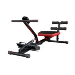 Kendox RowShaper - Rudergerät für Zuhause - klappbar - Fitnessgerät für Cardio & Krafttraining - LCD Display für das Heimtraining - bis zu 120 kg belastbar - inkl. Trainingsplan - Ganzkörpertraining