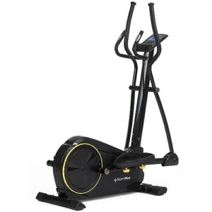 SportPlus Crosstrainer für zuhause - leiser Ellipsentrainer mit Magnetwiderstand und Trainingscomputer - platzsparend & gelenkschonend mit 24 Widerstandsstufen - Heimtrainer bis 150 kg belastbar