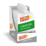 DEXTRO ENERGY LIQUID GEL APPLE - 6x60ml (6er Pack) - Traubenzucker Konzentrat aus schnell verfügbaren Kohlenhydraten, Energy Gel, mit Apfel Geschmack, Energy Riegel Alternative, für Ausdauersport