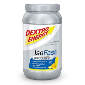 DEXTRO ENERGY ISO FAST FRUIT MIX (1120g Dose) - Hypotones Elektrolyt Pulver mit Natrium, Magnesium, Kalium und Chlorid zur schnellen Kohlenhydrat und Mineralstoff Versorgung