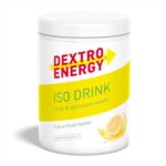 DEXTRO ENERGY ISO DRINK CITRUS FRESH (440g) - Isotonisches Getränkepulver mit Natrium, Magnesium, Kalium, Chlorid, schnelle Kohlenhydratversorgung, Booster mit Elektrolyten, Glutenfrei, Laktosefrei