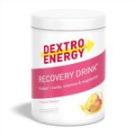 DEXTRO ENERGY RECOVERY DRINK TROPICAL (356g), Elektrolyt Pulver mit Magnesium, Vitamin E, C, B1, B2, B3, B6, B12, Folsäure, Pantothensäure, 3:1 Kohlenhydrat Protein Mix, Muskelregeneration