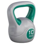 GORILLA SPORTS® Kettlebell - 2kg, 3kg, 4kg, 5kg, 6kg, 8kg, 10kg, 12kg, 14kg, 16kg, 18kg, 20kg Gewichte, Einzeln/Set, mit/ohne Ablage, Kunststoff - Kugelhantel, Schwunghantel, Kugelgewicht