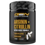 L-Arginin + L-Citrullin - 320 Kapseln - 1100 mg pro Kapsel - Citrullin + Arginin Base im 1:1 Verhältnis - Premium Aminosäuren - Laborgeprüfte Qualität - German Elite Nutrition