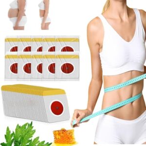 60 Stück Bienengift Pflaster zum Abnehmen, Bee Venom Pflaster, Bienengift Lymphdrainage Schlankheitspflaster, Slimming Patch Lymphatic Drainage, Abnehmen Pflaster für Personen jeden Alters