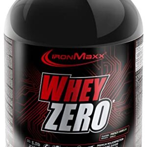 Whey ZERO Whey Protein Pulver 2750g Vanilla - Zuckerfreies High Protein Shake mit ca. 82% Eiweiß, Enthält alle 8 essentielle Aminosäuren
