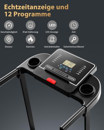 Klappbares Laufband Walking Pad für Zuhause/Büro – Bild 2