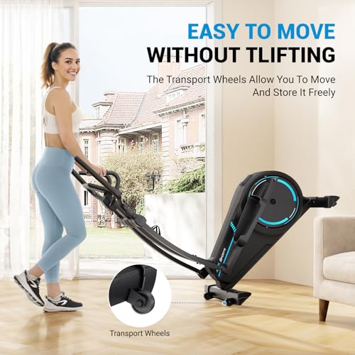 THERUN Crosstrainer, 150kg, Blau – Bild 8