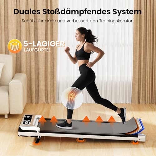 Yagud Laufband mit Steigung, Walking Pad – Bild 3