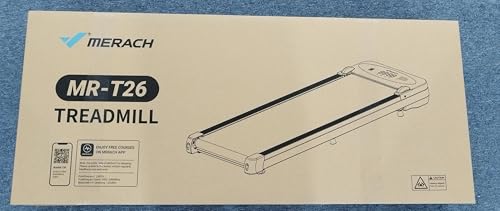 MERACH Laufband 3in1, 1-6km/h, Leise, LED – Bild 8