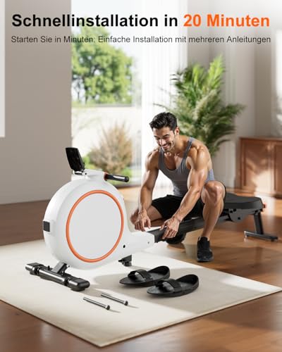 Superun Rudergerät - Leise, Magnetisch, APP & LCD – Bild 9