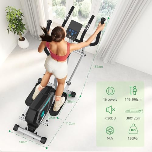 Crosstrainer Heimtrainer Bluetooth bis 130KG – Bild 3