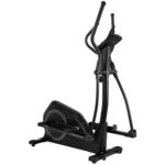 Miweba Sports Crosstrainer MC500 Stepper | 7 kg Schwungmasse - Bis 120 kg - Ergometer - Heimtrainer leise - Ellipsentrainer für Zuhause - LCD Monitor - Hometrainer - Cardio - Fitnessgerät (Schwarz)
