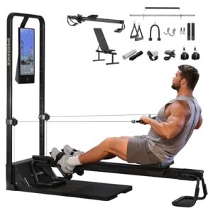 Speediance Gym Monster 2 Smart Home Gym, Upgraded AI-Powered Home Workout Maschine, Multifunktionale Smith Maschine, Ganzkörper-Krafttraining Fitnessgeräte, All-in-One Workout Station(Family Plus 2.0)
