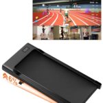 Superun Raceable Walking Pad – Laufband für Zuhause 2.5 PS mit App und Fernbedienung – Laufband Schreibtisch max 136 kg mit Multi-Runner-Rennen und Training Couses