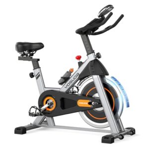 YOSUDA Magnet-Heimtrainer Fahrrad Ergometer - Leises Indoor Bike für Zuhause, Testsieger mit Tablet-Halter & LCD-Display, 136kg Belastbarkeit