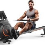 YOSUDA Testsieger Rudergerät für Zuhause, Ultraleise Magnetische Rudermaschine (Cardio-Training), 16 Widerstandsstufen, APP & LCD, Platzsparend Verstaubar, Einfache Montage, Bis 160kg Belastbar