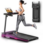 Sportstech Laufband für Zuhause, Laufband klappbar, Treadmill bis 12 km/h, max. 120kg, Tablethalterung, Deutsche Qualitätsmarke, mit 11,5% Steigung, Bluetooth App kompatibel, LED, sProRun (Schwarz)