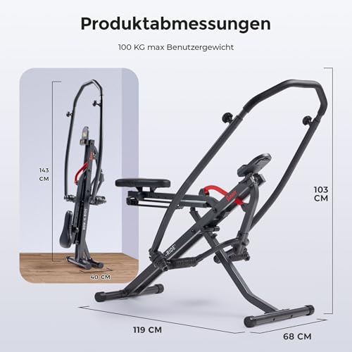 Sunny Ruder- & Squat Trainer SF-A022070 – Bild 4